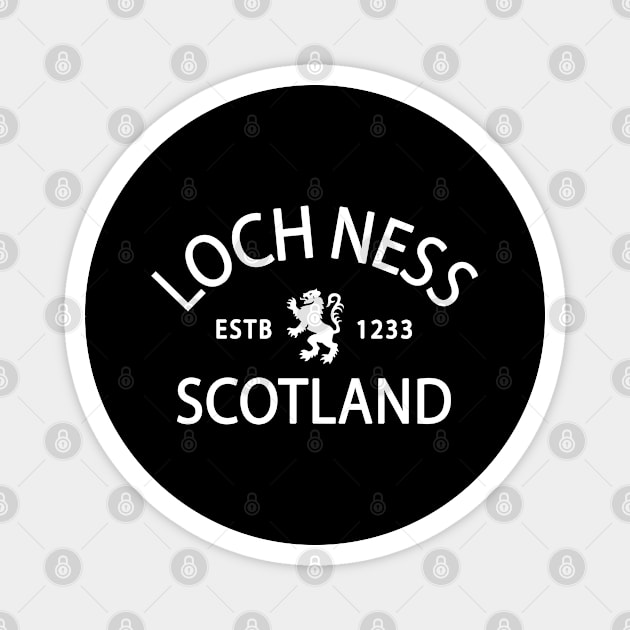 Scottish Ancestry - Loch Ness - Inverness Scotland Magnet by TeeUniverse